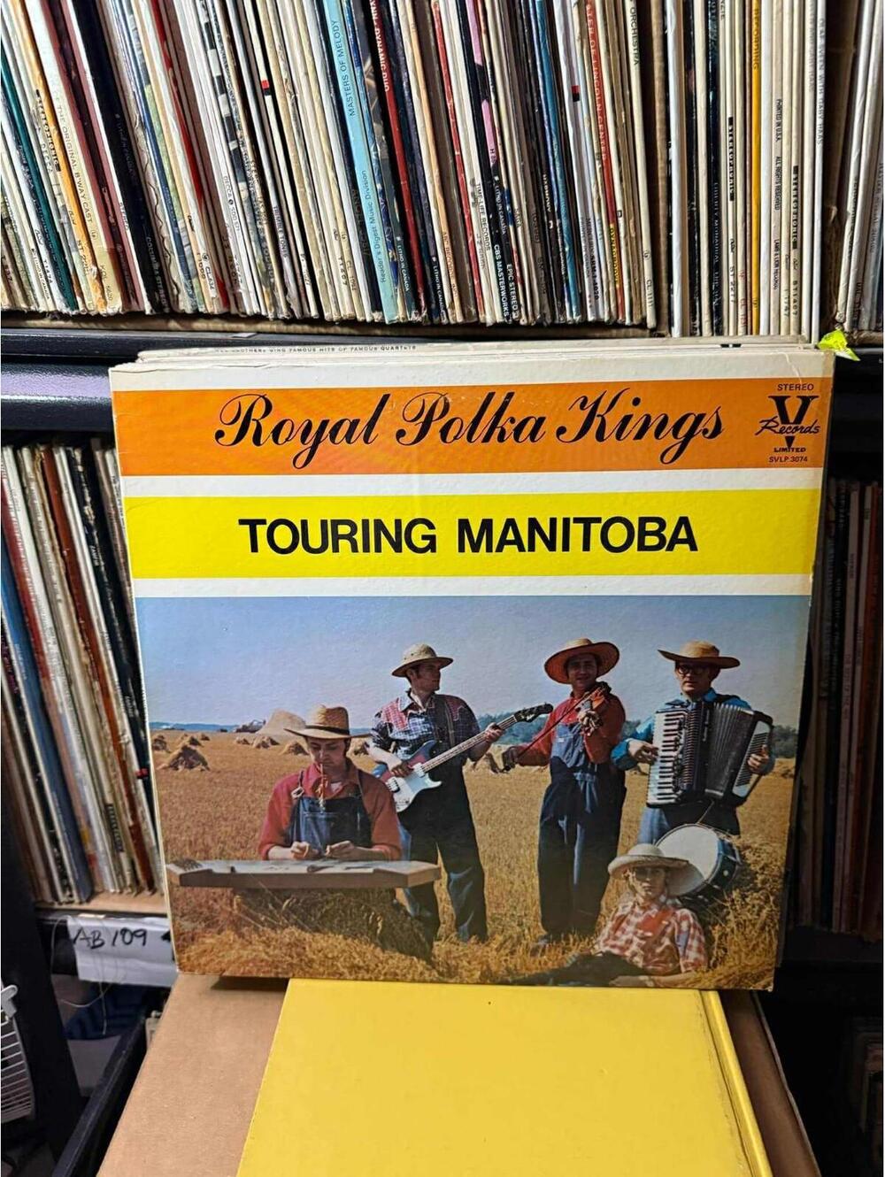Royal Polka Kings – Touring Manitoba Vinyl Record VG+ AB127 - Picture 1 of 2